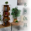 Relaxdays Besisukanti knygų spinta industrinio dizaino