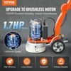 Vevor Betono grindų šlifuoklis su 10 cm disku