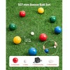Vevor bocce kamuolių rinkinys 107 mm, 8 kamuoliai