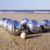 Relaxdays Boulių rinkinys: 6 metaliniai kamuoliai