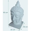 Relaxdays Budos galva 60cm