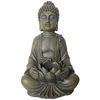 Relaxdays Budų statulėlė 30 cm su lotosu