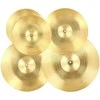 Vevor Būgnų lėkščių komplektas 4 vnt. 14-20 cm