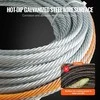 Vevor Cinkuoto plieno gervės lynas 9,5 mm x 30,5 m