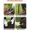Vevor Cinkuoto plieno sodo borteliai, 6 vnt.