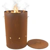 Relaxdays Corten plieno ugnies statinė