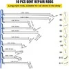 Vevor Dažų nepažeidžiantis įlenkimų šalinimo rinkinys