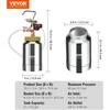VEVOR Dažų purškimo slėginis bakas, 2L, 1.8mm antgalis