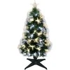 Christmas Decoration Dekoratyvinė LED eglutė su šviesolaidžiais 90 cm