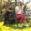 Relaxdays Dekoratyvinis sodo suoliukas