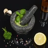 Relaxdays Didelė granitinė grūstuvė su grūstuku
