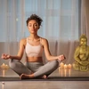 Relaxdays Didelė medituojančio Budos statula