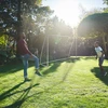 Relaxdays Dideli futbolo vartai su taikinių siena