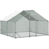 Didelis metalinis vištidės voljeras 3 x 3 x 2 m