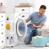 Relaxdays Didelis nišinis vežimėlis baltos spalvos
