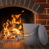 Relaxdays Didelis pelenų kibiras su dangčiu