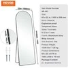 VEVOR Didelis veidrodinis arkinis veidrodis 165x55 cm