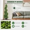 Vevor Dirbtiniai bugieniai medžiai 120 cm (2 vnt.)