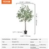 VEVOR Dirbtinis eukalipto medelis 1,8 m