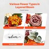 Vevor Dirbtinis vainikas 60 cm su hydrangeomis ir rožėmis