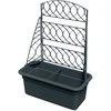 Prosperplast Donica su pergola Bloma antracitas
