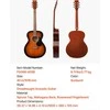 Vevor Drednoto akustinė gitara su priedais, 40 cm