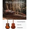 Vevor Drednoto akustinė gitara su priedais, 40 cm