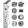 Vevor Dušo panelė su 6 funkcijomis ir LED