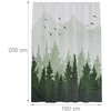 Relaxdays Dušo užuolaida su motyvu 180x200 cm