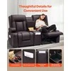 Vevor Dviejų vietų atlošiama sofa su centriniu console
