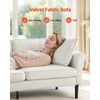 VEVOR Dviejų vietų sofa iš veliūro audinio