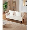 Vevor Dviejų vietų sofa iš veliūro audinio