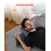 VEVOR Dviejų vietų šviesiai pilkas sofa be surinkimo