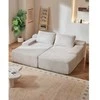 VEVOR Dviguba poilsio sofa iš velvetinio audinio