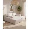 Vevor Dviguba poilsio sofa iš velvetinio audinio