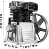 VEVOR Dvigubo cilindro oro kompresoriaus siurblys 2,2 kW