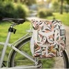 Dviračio bagažinės maišas 20L Dunlop gėlės