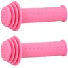 Dunlop dviračio rankenos gripai 115 mm rožiniai