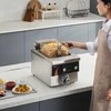 Gruzdintuvė Vevor Elektrinė stalo giliavertė keptuvė 8.5 L