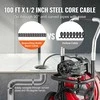 Vevor Elektrinė vamzdynų valymo mašina 100FT x 12 mm