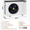 Vevor Elektrinis baseino šilumos siurblys 2.51-11.38 kW