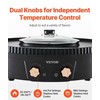 Vevor Elektrinis grilis ir hotpot 1800W 2-in-1