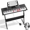Vevor Elektrinis klavišinis pianinas su reguliuojamu stovu