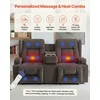 Sofa Vevor Elektrinis lovos krėslas su masazu ir šildymu