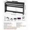 VEVOR Elektrinis pianinas su 88 klavišais ir stovu