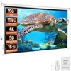 Vevor Elektrinis projektoriaus ekranas 100 colių UHD