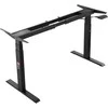 Vevor Elektrinis reguliuojamas stalo rėmas 65-129 cm H juodas