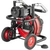 Vevor Elektrinis vamzdžių valymo įrenginys 30m x 10mm auto tiektuvas