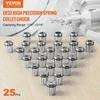 Vevor ER32 25 vnt. griebtuvų komplektas