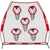 VEVOR Futbolo treniruočių tinklas 2133.6 x 2133.6mm